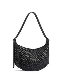 Bostanten BOSTANTEN Purses for Women Small Crossbody Bags Crescent Shoulder Bag Hobo Handbag with Adjustable Strap, Black  - Image 1