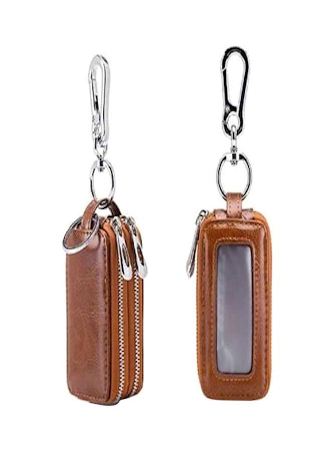 NIBEMINENT Leather Car Key Chain