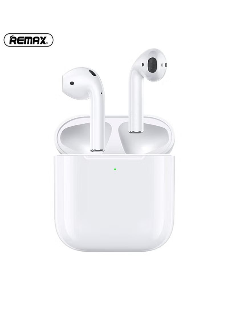 REMAX - RX Wireless Earbuds For Music & Call with Charging Case White BT250 - Image 1