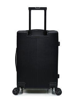 MORANO Morano Luggage Lightweight – Hardside Carry-On Trolley Bag  With 4 Spinner Wheels TSA Lock, 20 inch (Black)  - Image 5