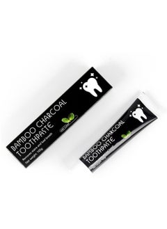 Bamboo charcoal Black Bamboo Charcoal Toothpaste Black Activated Charcoal Bright White Gum Protection Bamboo Charcoal Toothpaste  - Image 2
