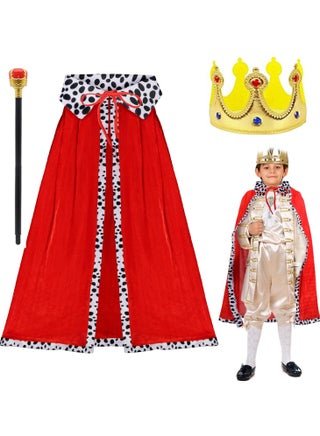 زي للأولاد زي الملك الأمير لحفلات أعياد الميلاد والهالوين والتنكر - pzsku/ZC9F900274CC9FBCC066EZ/45/1756368784/9e987926-c6c4-40a6-a472-9df7e049f576