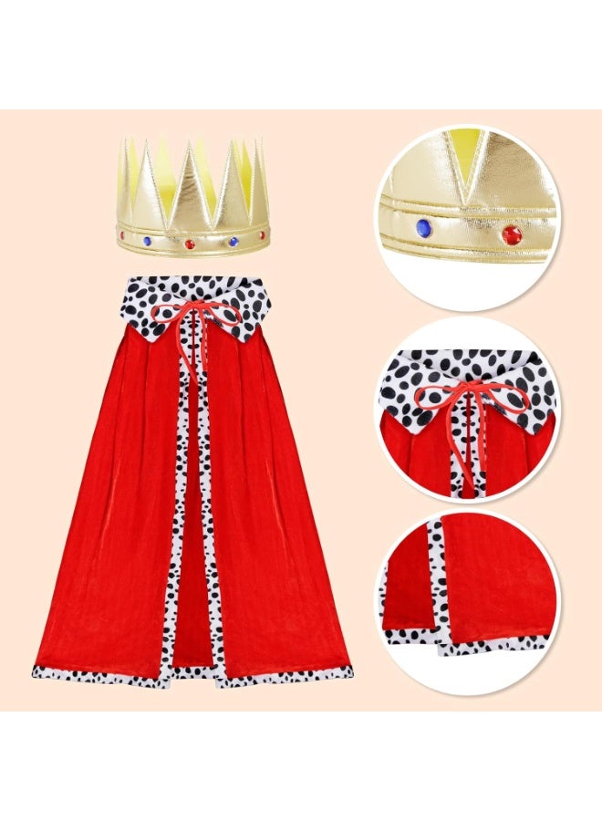 زي للأولاد زي الملك الأمير لحفلات أعياد الميلاد والهالوين والتنكر