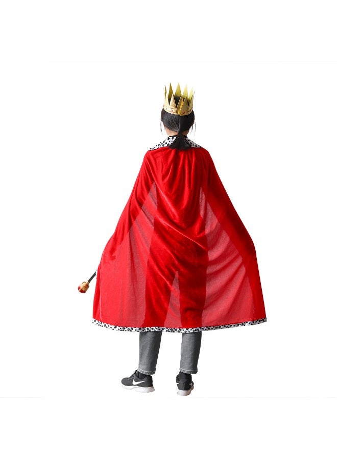 زي للأولاد زي الملك الأمير لحفلات أعياد الميلاد والهالوين والتنكر