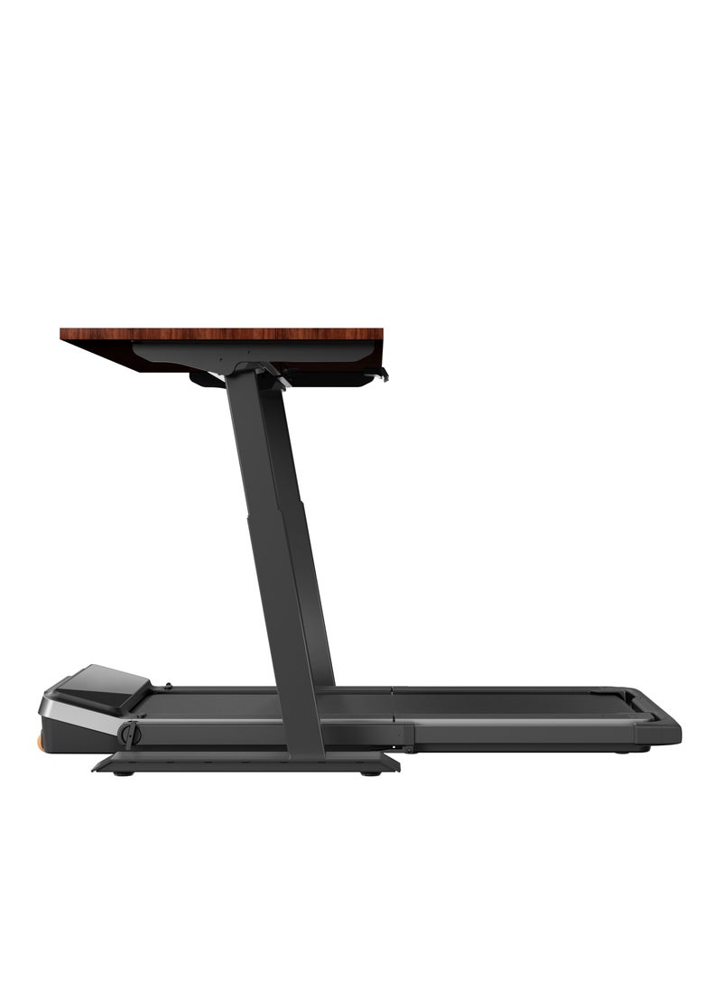 KINGSMITH - WP400P42 Foldable Treadmill Z3 Hybrid | Silent Brushless motor 1HP 735W | 1-10 km/h Max Speed | upto 110 kg user weight | Time, speed, distance, calories, steps panel display | Black - Image 1