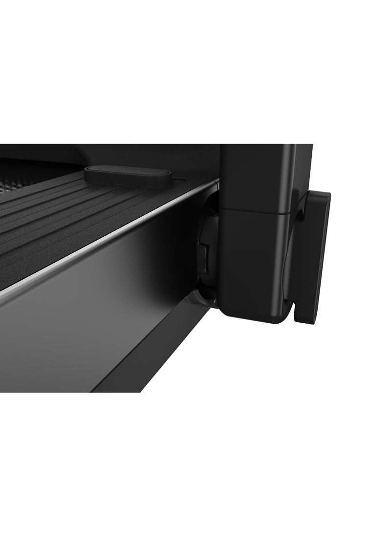 KINGSMITH - WP400P42 Foldable Treadmill Z3 Hybrid | Silent Brushless motor 1HP 735W | 1-10 km/h Max Speed | upto 110 kg user weight | Time, speed, distance, calories, steps panel display | Black - Image 1