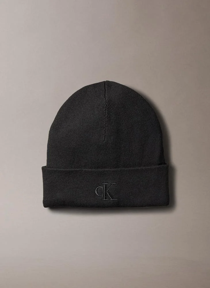 CALVIN KLEIN FINE RIB BEANIE