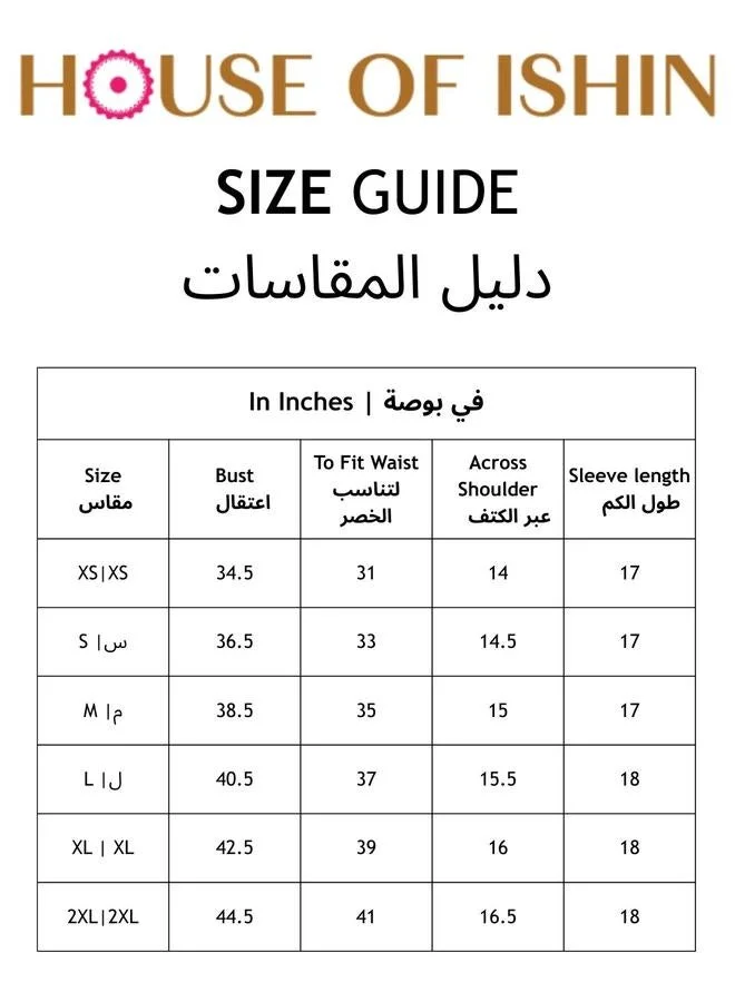 ISHIN  Women'S Off White 100% Cotton Self Design A-Line Tops for Women | Best Price UAE