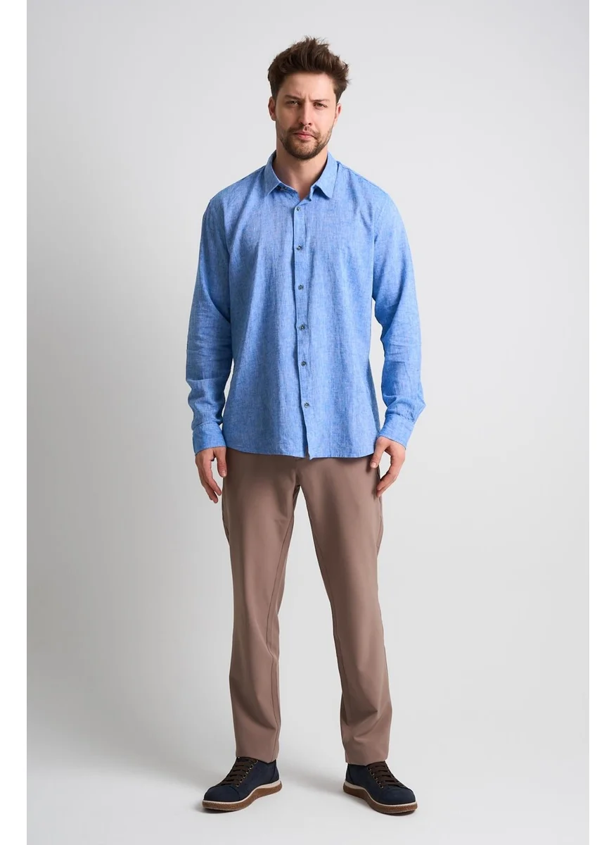 Alexander Gardi Alexandergardi Long Sleeve Linen Shirt