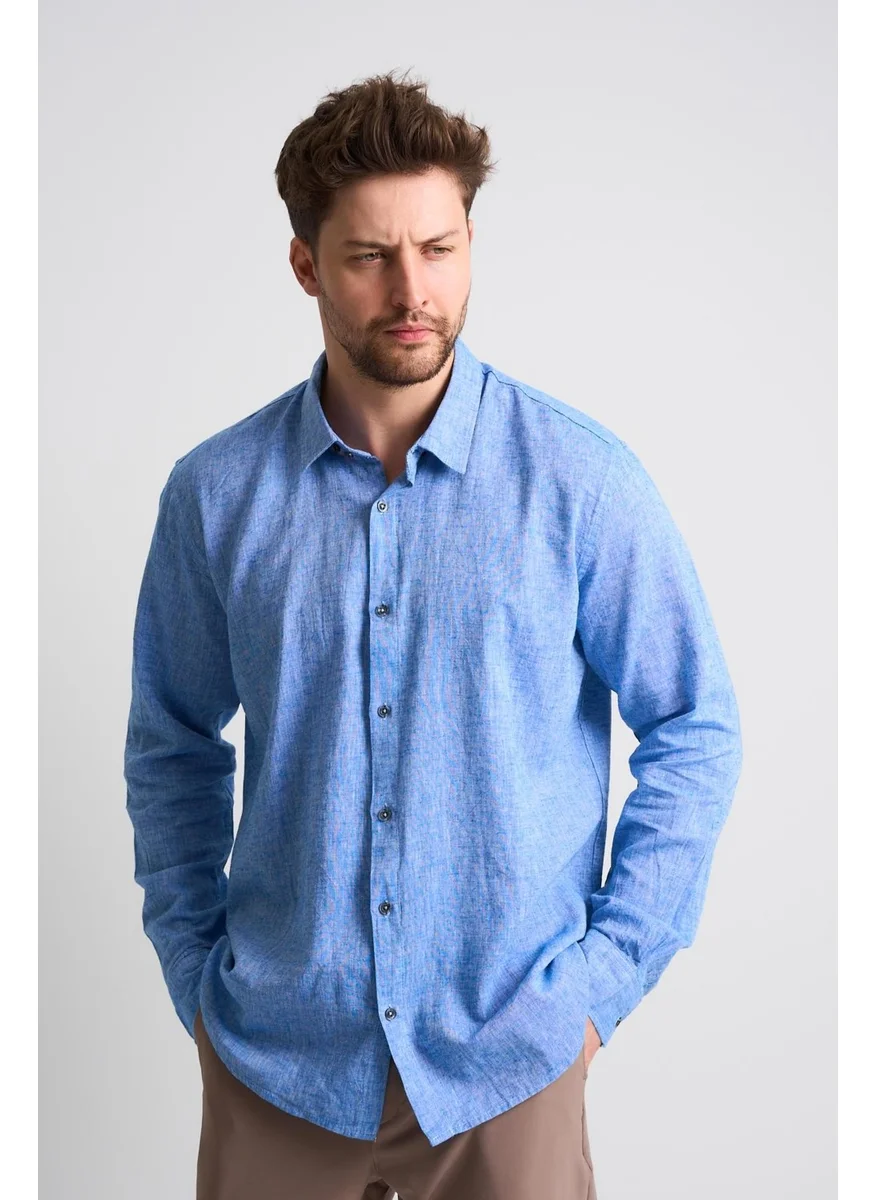 Alexander Gardi Alexandergardi Long Sleeve Linen Shirt
