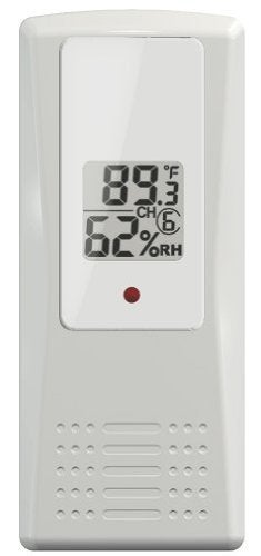 Ambient Weather F007TH Wireless ThermoHygrometer for WS07 Weather Stations