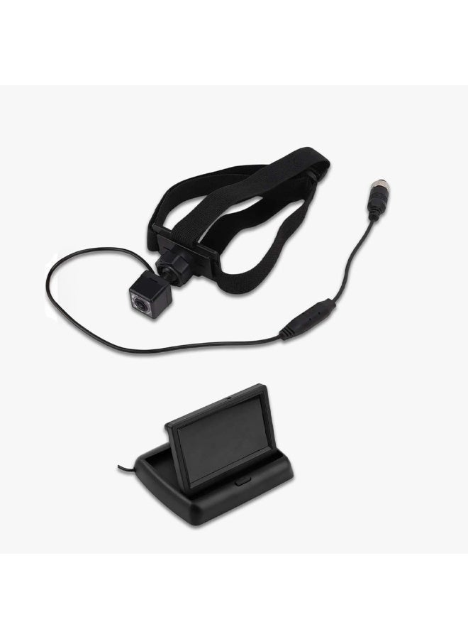 Car Display Monitor 4.3 inch/5 inch – Featuring 2-Way Video Input, Compatible with Rear View Camera & Dash Cam, 12V Operation (Clear and Comfortable View). - Image 1