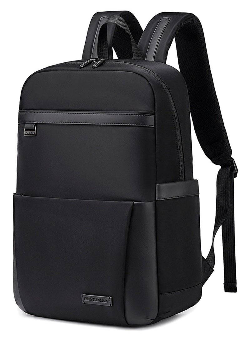 ARCTIC HUNTER Durable School Laptop Backpack, Business Travel Laptop Bag Office Back Bag with Laptop and Tablet Compartment for Men, Black - Image 1