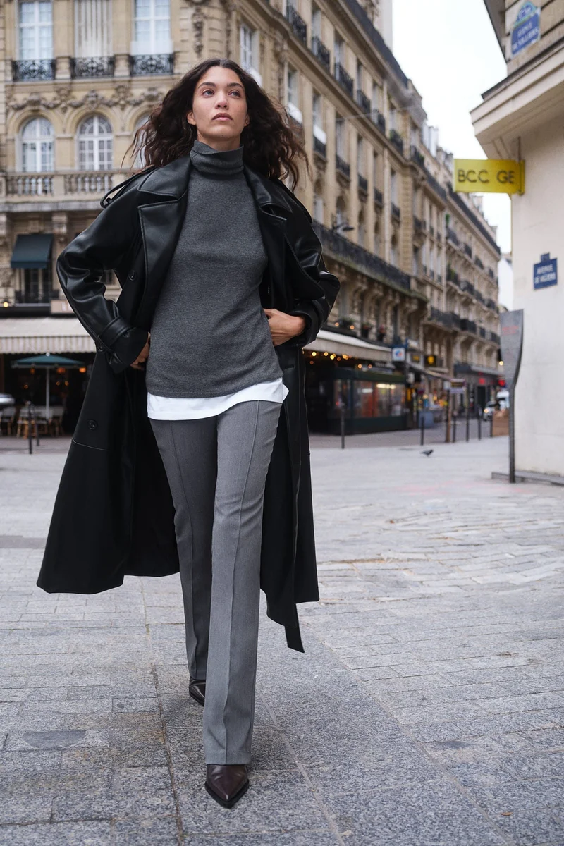H&M Flared tailored trousers