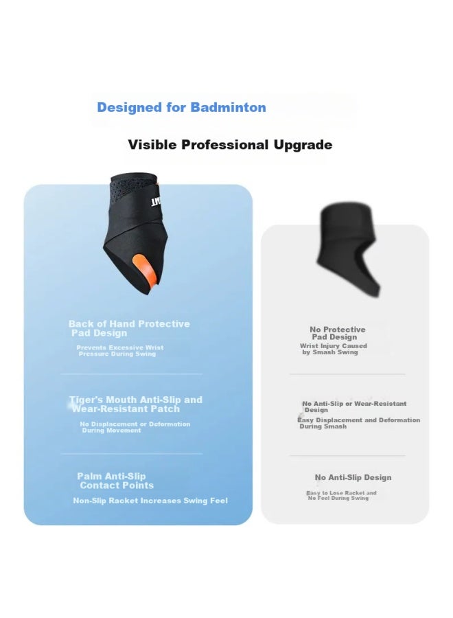 Tmt Wrist Support Brace For Sprains, Tendonitis, And Injuries - Uni Sports Wrist Wrap For Badminton, Strain, And Fracture Protection - Image 2