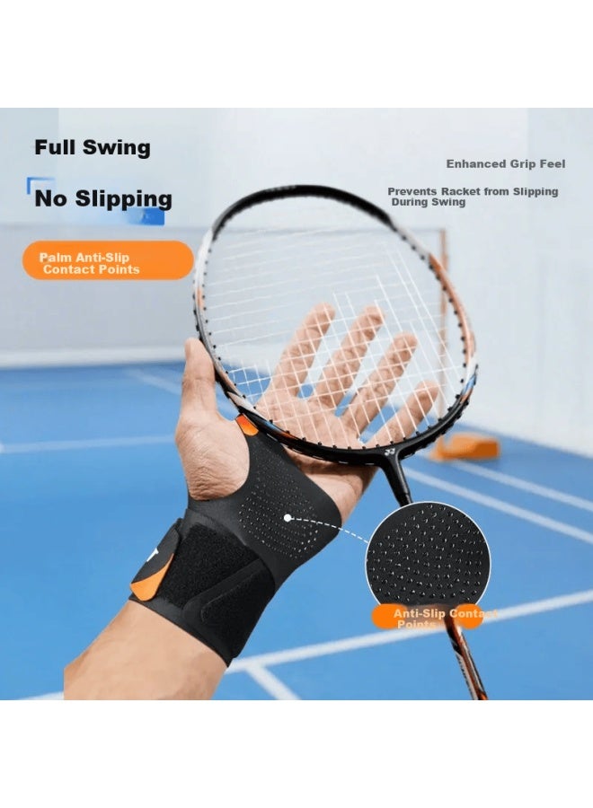 Tmt Wrist Support Brace For Sprains, Tendonitis, And Injuries - Uni Sports Wrist Wrap For Badminton, Strain, And Fracture Protection - Image 4