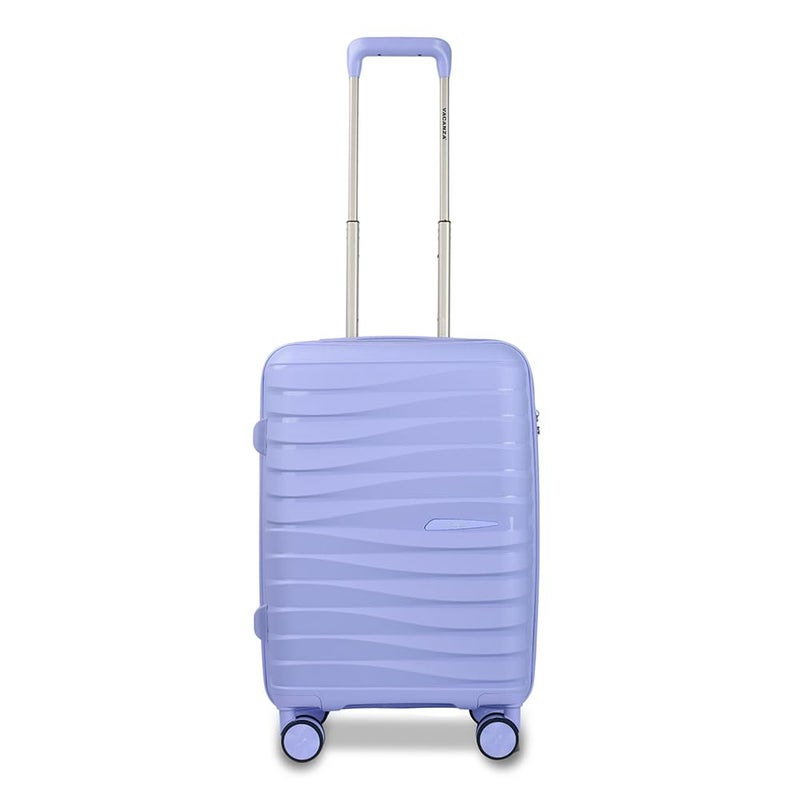 3G Vacanza Series 2 Polypropylene Unbreakable Hard-Sided Check-in Luggage Trolley Bag with TSA Lock | Purple 65 cm - Image 3
