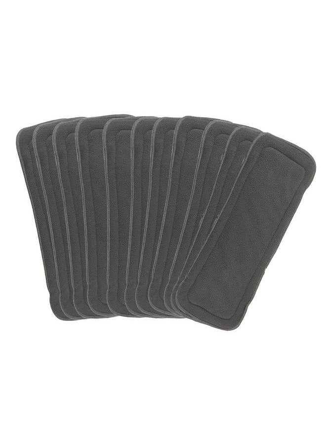 DOMENICO Diaper Inserts Reusable (Pack Of 11) Baby Washable Cloth Diaper Nappies With Wet Free Inserts For Babies;Infants;Toddlers (Standard Cloth Diaper Insert Pad Grey Color)  - Image 1