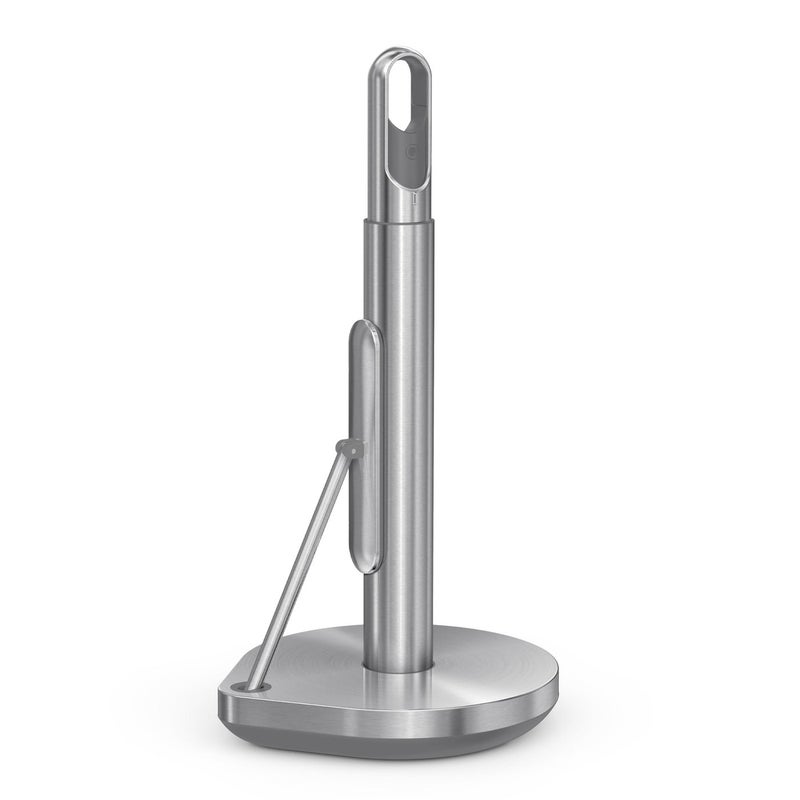 simplehuman Standing Paper Towel Holder with Spray Pump, Brushed Stainless Steel - Image 5