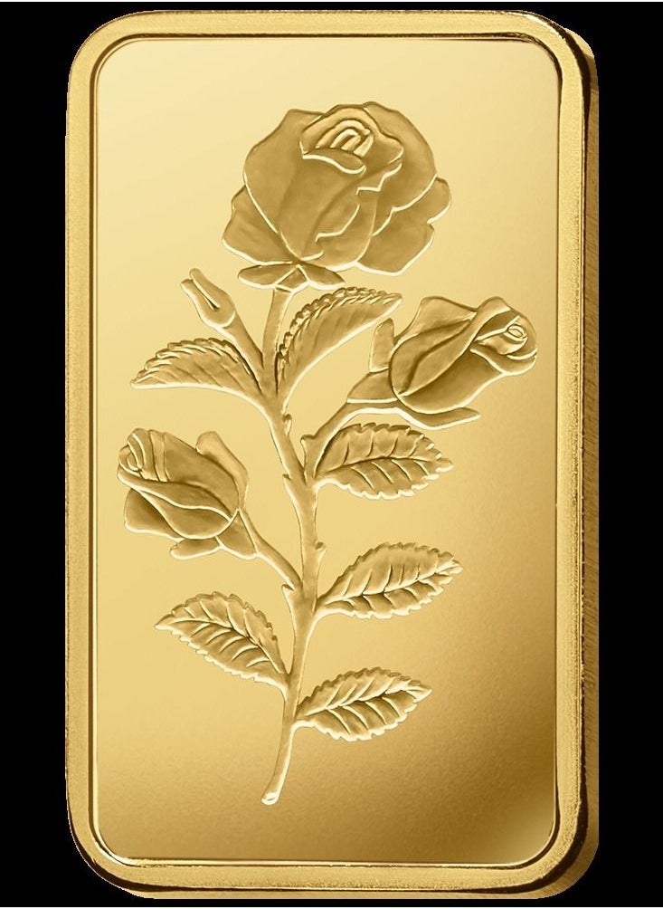 PAMP - Rosa Gold Bar 24K weighing 20g - Image 1