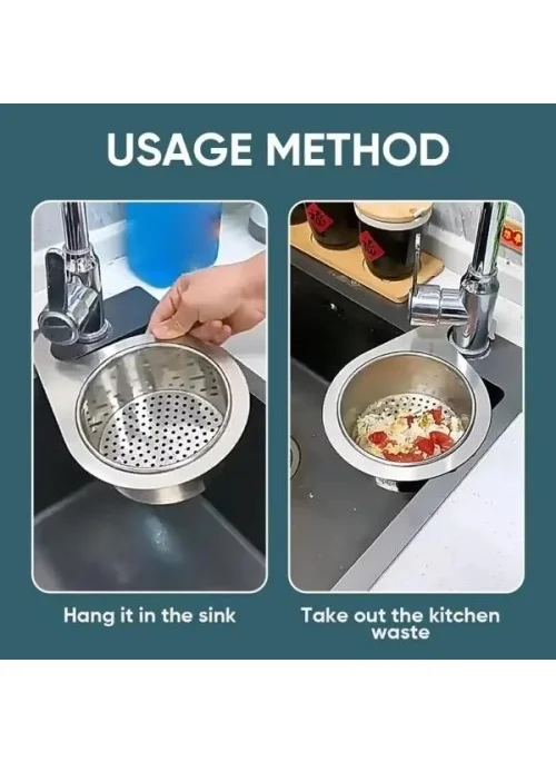 Ttt Swan Design Stainless Sink Drain Basket