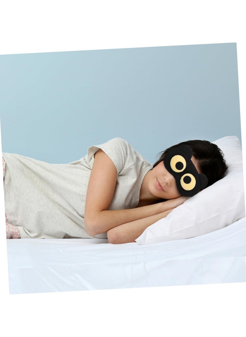 Cute Sleeping Eye Mask - Soft Lightweight Eye Mask with Adjustable Straps, Fun Sleeping Eye Mask, Eye Mask, Kids Women Men Travel Nap Eye Mask Eye Mask Game  - Image 3