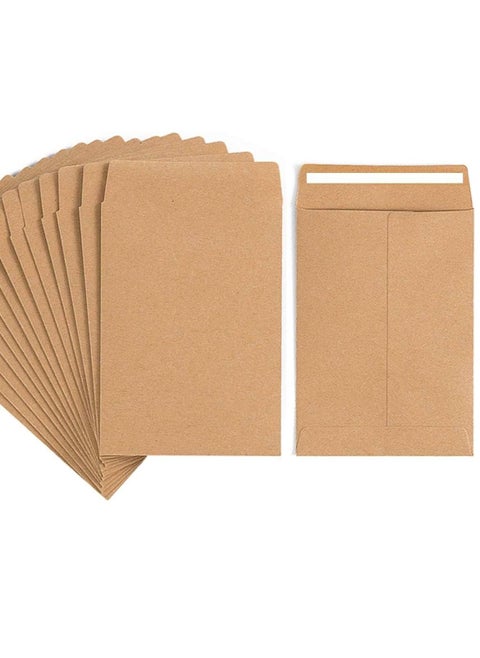 50-Piece Small Size Paper Envelope 4x3 Inch Size