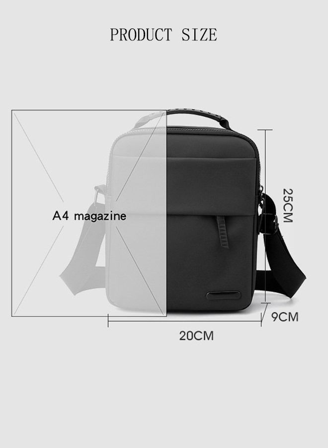 DUNISO Waterproof Sling Bag Crossbody Bag for Men Sling Backpack Hiking Bag Multipurpose Cross Body Chest Bag with Large Capacity for Travelling Shopping - Image 4