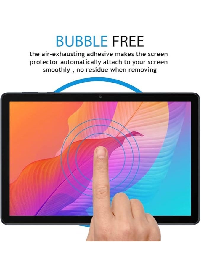 erorex - Screen Protector compatible with HUAWEI MatePad T10 / T10s, [10.1 inches], 9H Hardness Tempered Glass Film [HD Full Coverage], (AGR-W09 / AGR-L09) / (AGS3-AL00 / AGS3-W00D / AGS3-W00E) - Image 1