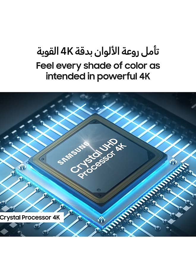 سامسونج تلفاز UHD بحجم 58 بوصة، ترقية 4K، مؤمن بواسطة نوكس، محتويات مجانية بواسطة TV Plus - Image 4