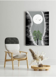 MODCLASS Canvas Painting-Moon Design  - Image 1