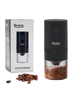 Youque Portable Electric Coffee Grinder Black  - Image 1