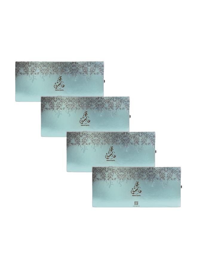 أحمد المغربي بخور عائشة – 10 أقراص | عبوة من 4 | بخور عربي فاخر - Image 1