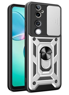Generic Shield Full Protection Case With Metal Ring &Slide Camera Cover For vivo v40 cover 