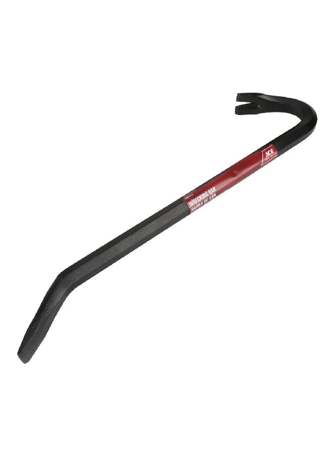 ACE Firm Grip Metal Handle Gooseneck Wrecking Bar 45.7 cm 19011616 - Image 2