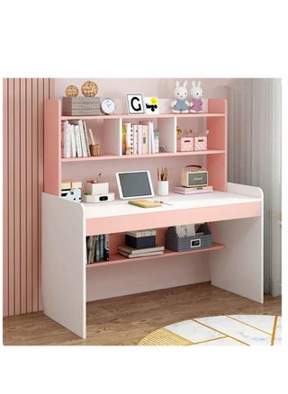 Kids Desks, Kid Study Table, Adjustable Lifting Height Children Desk, Multifunctional Children's Reading Activity Desk, with Multi-Tier Large-Capacity Bookshelf, for Student Write Study, 100x48x136cm - pzsku/ZC9F9F1B58C7355A41DF2Z/45/_/1736479160/e5e085f3-7f56-40dc-aec8-746818635a6c