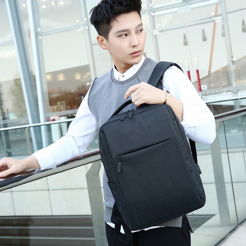 Fashionable Laptop Backpack with USB Charging Port - Image 4
