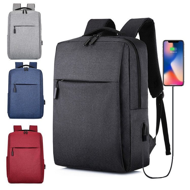 Fashionable Laptop Backpack with USB Charging Port - Image 1