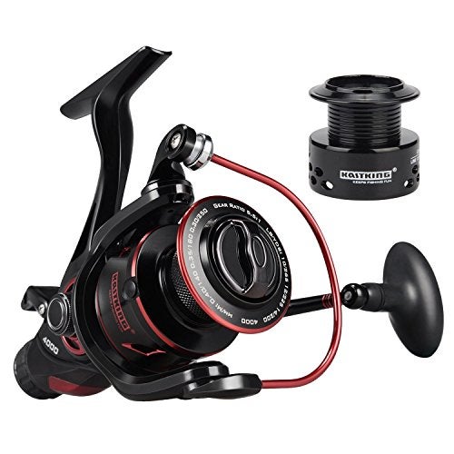 KastKing Sharky Baitfeeder III Spinning Fishing Reel,Size 6000 - Image 1