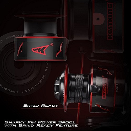 KastKing Sharky Baitfeeder III Spinning Fishing Reel,Size 6000 - Image 4
