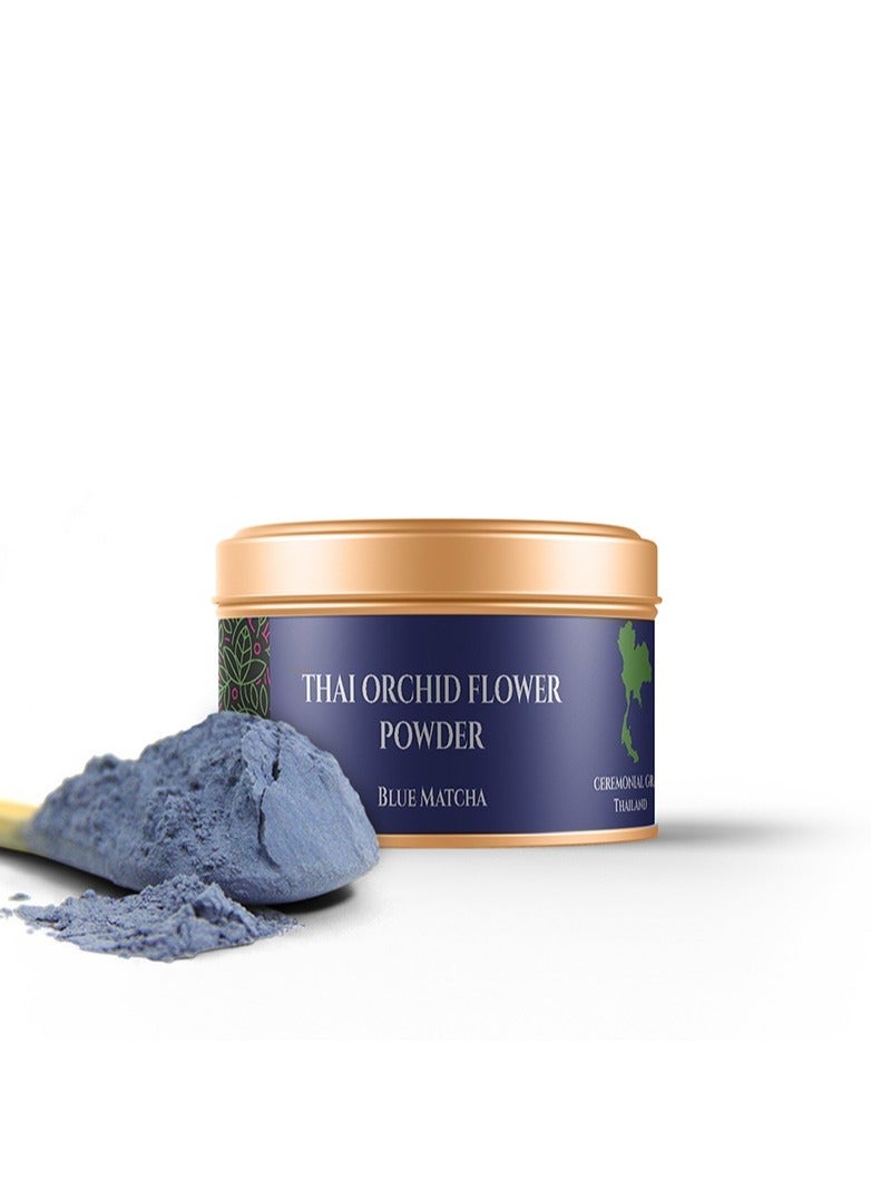 Tealand Matcha Blue Tea Butterfly Pea Tree Thai Orchid Flower Petal Powder 30g - Image 1