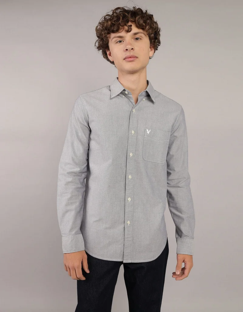 American Eagle AE Everyday Oxford Button-Up Shirt
