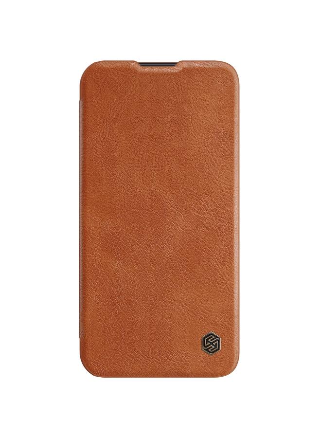 Nillkin Case For iPhone 14 Pro QIN Series Pro Crazy Horse Texture Leather Case - Image 2