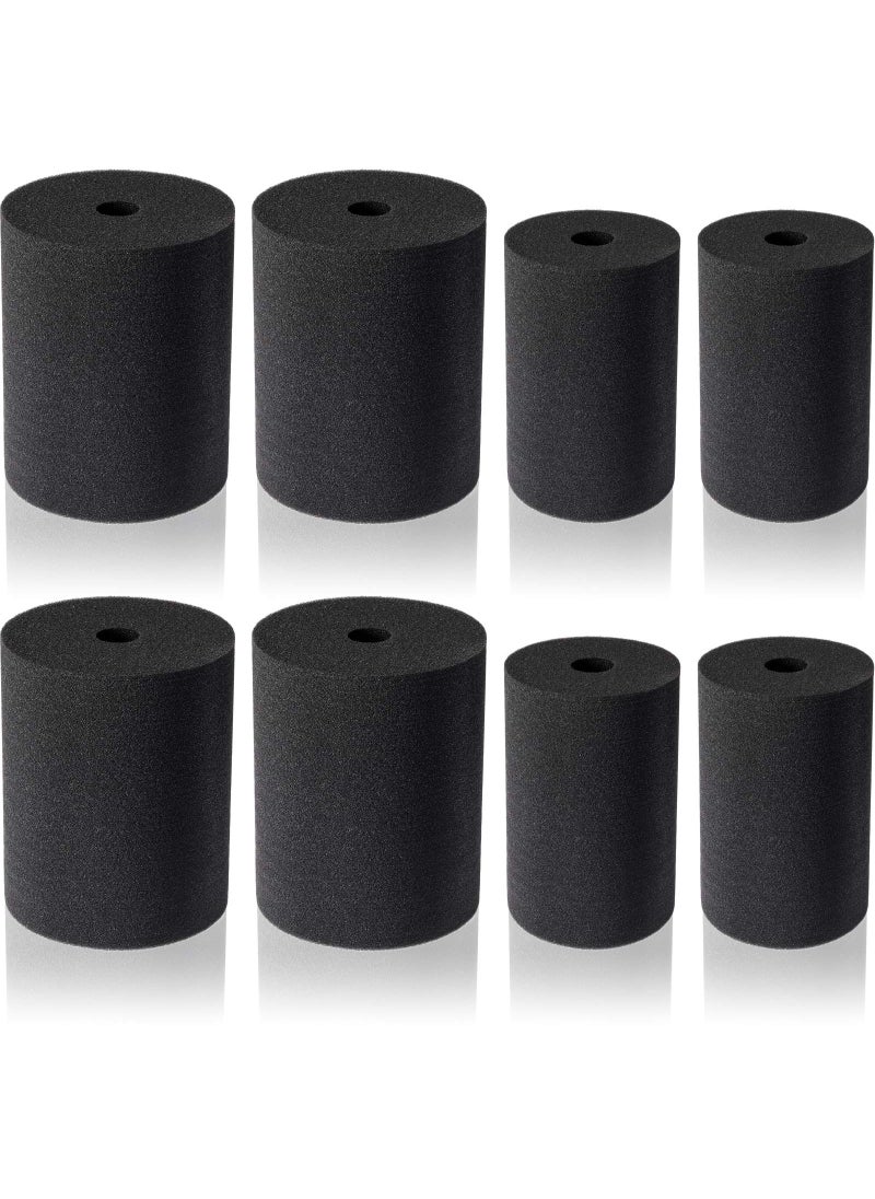 Weewooday Weewooday Cup Turner Foam Black Cup Turner Inserts for Tumbler Foam Insert Elastic Sponge for Tumblers Crafting 10 oz to 40 oz8 