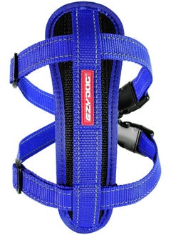 EzyDog Premium Chest Plate Custom Fit Reflective No-Pull Padded Comfort Dog Harness - Perfect for Training, Walking, and Control - Includes Car Restraint Attachment (Small, Blue) - pzsku/ZC9FA51205983A12D75D6Z/45/_/1737031444/5ffcf870-bd9e-480a-bab0-7e890f4e252a