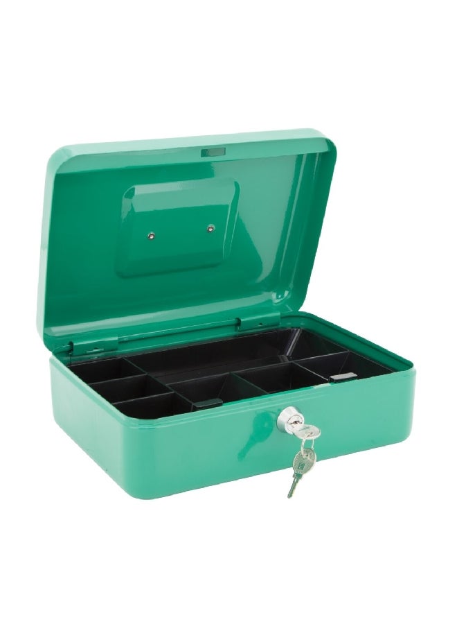 StarTech High Quality Sturdy Flat Key Cash Box Black 1.3kg YFC25