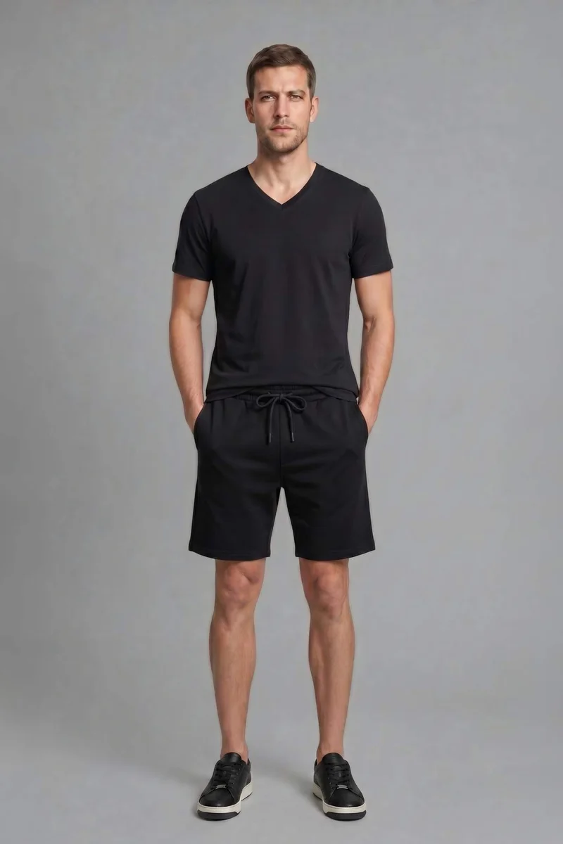 ديفاكتو Plus Size Stretch Fabric T-Shirt