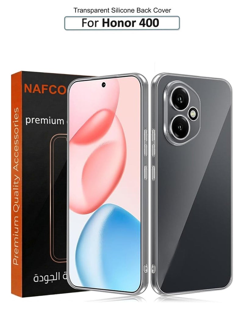 My Choice For Honor 400 - Transparent Silicone Drop-Proof Clear Protective Phone Cover - Transparent - Image 1