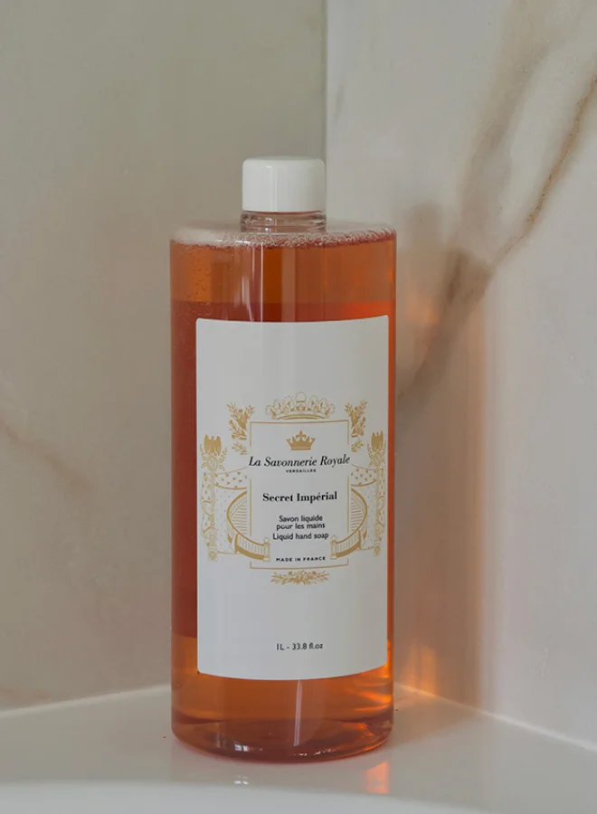 La Savonnerie Royale Liquid hand soap - Refill bottle - 1L - Secret Impérial