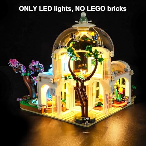 Vaodest LED Light for Lego 41757 Friends Botanical Garden Set,Design and Configuration Compatible with Model 41757(LED Light Only, Not Building Block Kit) - Image 2